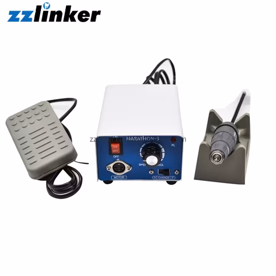 マラソン歯科ラボマイクロモーターネイルドリル電気機械オリジナル 35000rpm